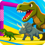 Dino Transform  : Run Race 3D