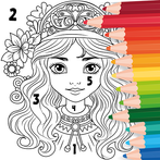 Princess Coloring Book Game