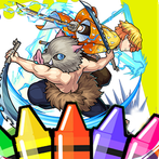 Demon Slayer Coloring Book 2