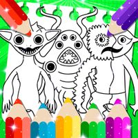 Garten in BanBan 4 Coloring