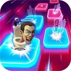 Skibidi 3D Run Music Tiles Hop