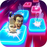 Skibidi 3D Run Music Tiles Hop