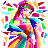 Princess Puzzle Game Poly Art