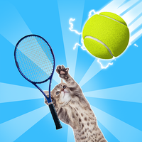 Tennis Cat - Funny Meme Cat