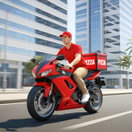 City Pizza Home Delivery 3d