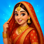 Indian Bridal Saree Salon Game