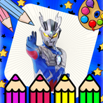 Ultraman Coloring Game