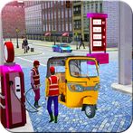 Tuk Tuk Uphill Auto Rickshaw