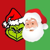 Finger Fight Grinch and Santa