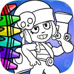 Coloring of Brawl Stars Hero