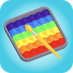 Fidget Paint-3D DIY toy puppet