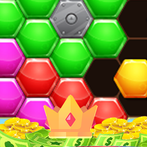 Lucky Hexa Puzzle Block Money