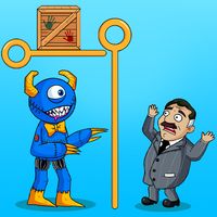 Blue Monster Pull Pin
