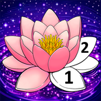 Cozy Color by Number. Zen Game