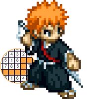 BLEACH Pixel Coloring Anime