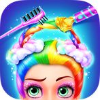 Rainbow Hair Salon - Dress Up