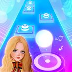 Megan & Wednesday Tiles Hop