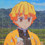 Zenitsu Agatsuma Jigsaw Puzzle