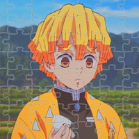 Zenitsu Agatsuma Jigsaw Puzzle