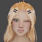Expressive Girl 3D - Lighten u