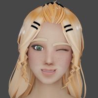 Expressive Girl 3D - Lighten u