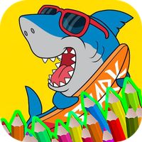 Shark Coloring Fun