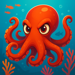 Octopus Invasion: Eat & Evolve
