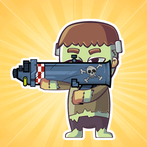 Shooting Zombie-frankenstein