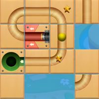 Ball sliding puzzle