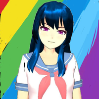 Sakura School coloring book