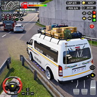 Van Taxi Games Offroad Driving