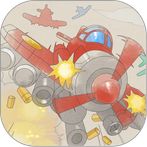 Plane shooting fighter