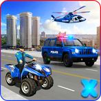 US Police ATV Quad Bike: City 