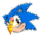 How to draw sonik