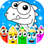 Coloring dinosaurs