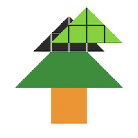 Color Tangram Puzzle