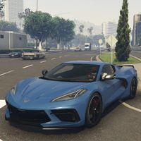 Drive Racing Car: Corvette C8