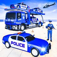 US Police Car Transport Games