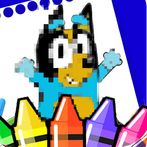 Bluy Heeler Coloring Book 2