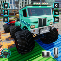 Monster Truck Parking Game 4x4