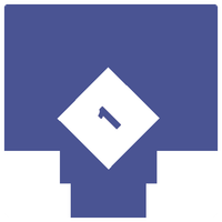 Land here - fit the square