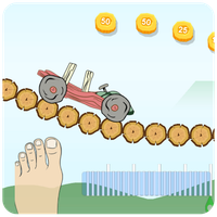 Racing Stone Age Car