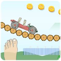 Racing Stone Age Car