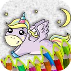 Kawaii Unicorn Color Fun