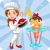 Girls cooking ice cream games