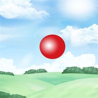 Naughty little red ball