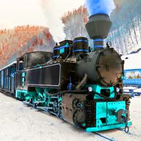 Train Driving Simulator Uphill