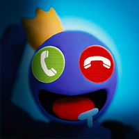 Rainbow Blue Friend Prank Call