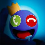 Rainbow Blue Friend Prank Call