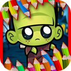 Frankenstein Coloring Book